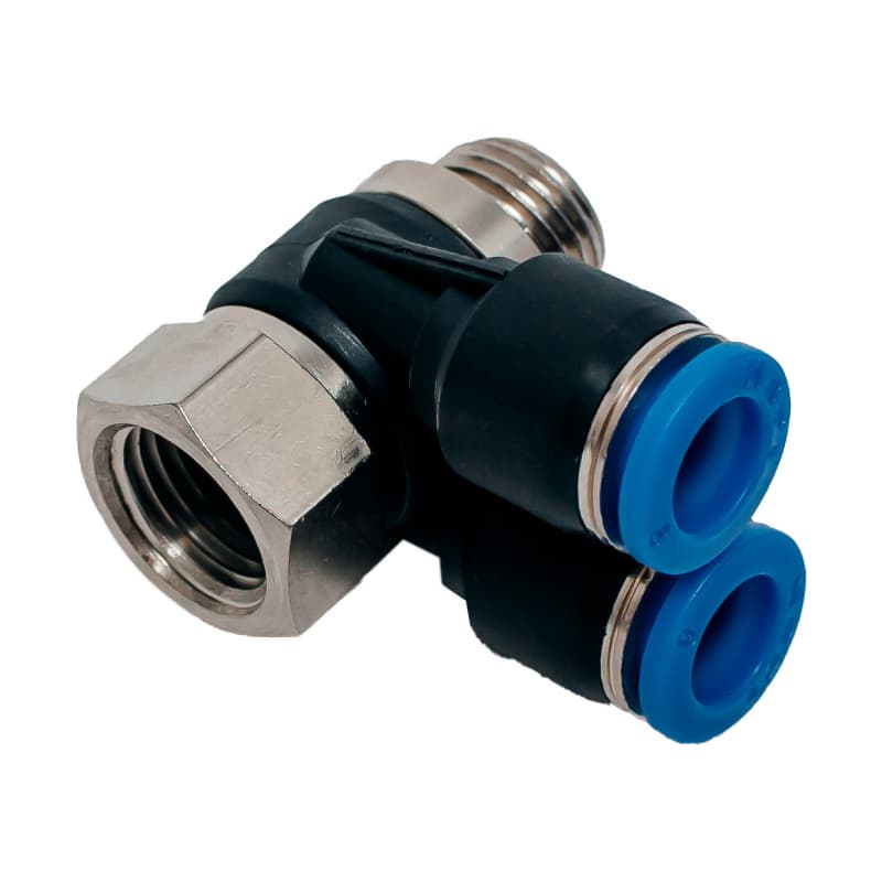 Фитинг комбинированный цанговый угловой PAF-G — фото 2