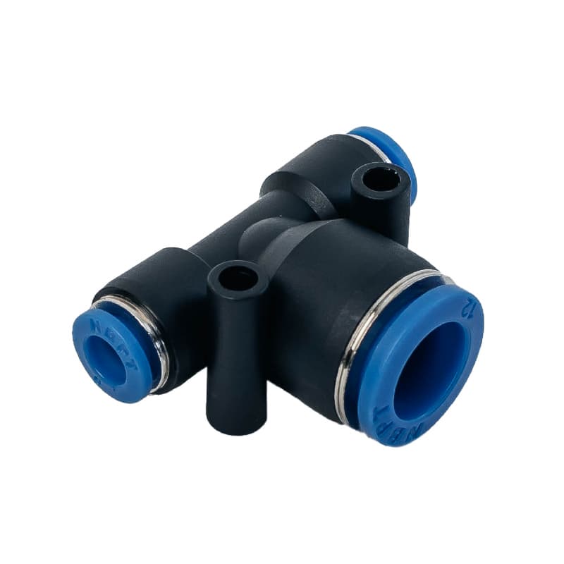 Фитинг пластиковый цанговый переходной T-образный PGT — фото 1