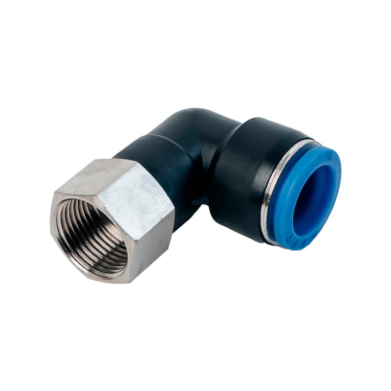 Фитинг комбинированный цанговый угловой PLF — фото 1