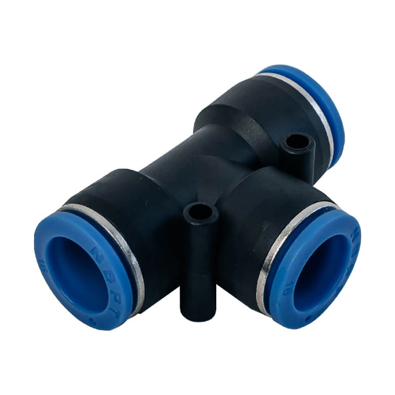 Фитинг пластиковый цанговый T-образный PUT — фото 2