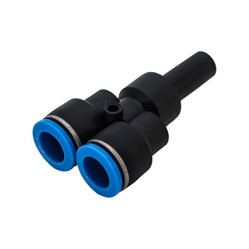 Фитинг пластиковый цанговый переходной Y-образный PWJ — фото 1