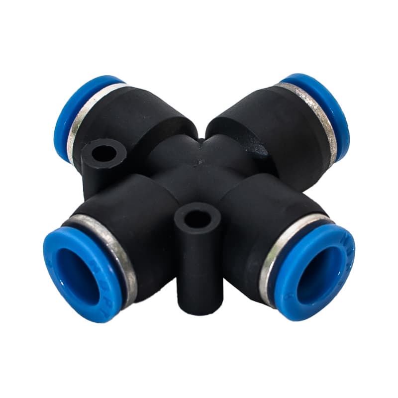 Фитинг пластиковый цанговый X-образный PZA — фото 1