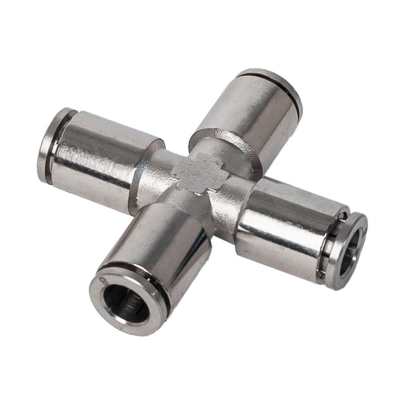 Фитинг латунный цанговый X-образный NPZT — фото 1