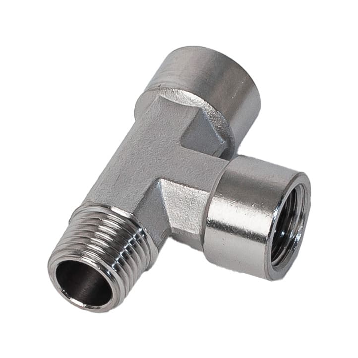 Фитинг латунный резьбовой T-образный JNNW — фото 2