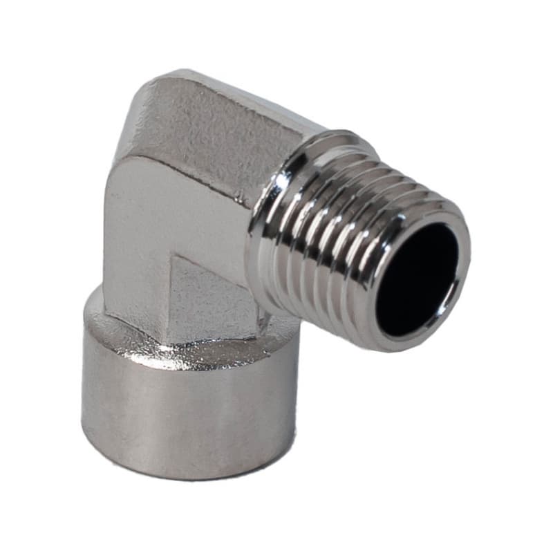 Фитинг латунный резьбовой L-образный JNWU — фото 3