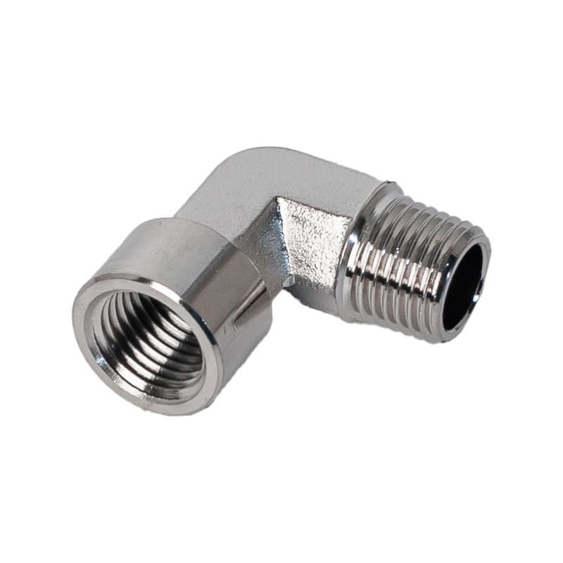 Фитинг латунный резьбовой L-образный JNWU — фото 2