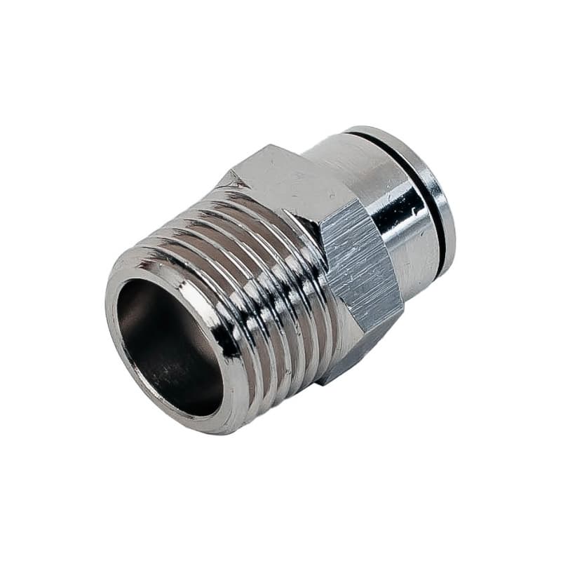 Фитинг латунный цанговый с резьбой NPCT — фото 2