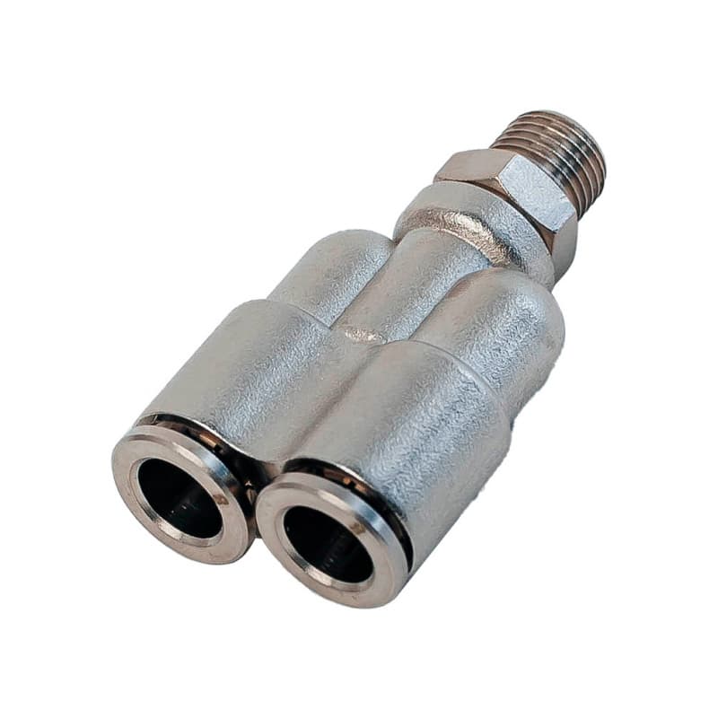 Фитинг латунный цанговый с резьбой NPWT — фото 4