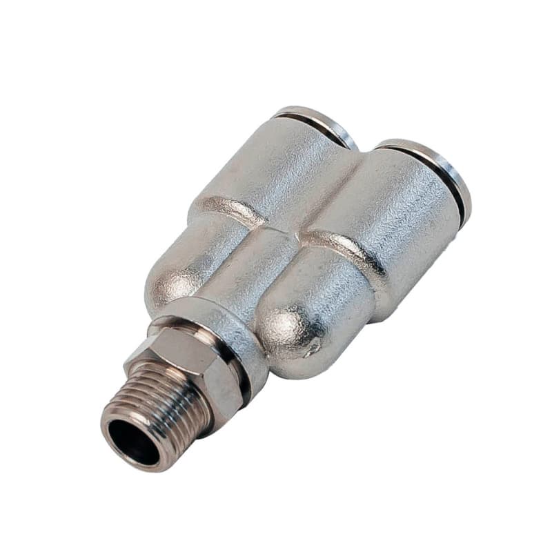 Фитинг латунный цанговый с резьбой NPWT — фото 1