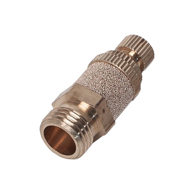 Глушитель выхлопа латунный с дросселем BESL — фото 1