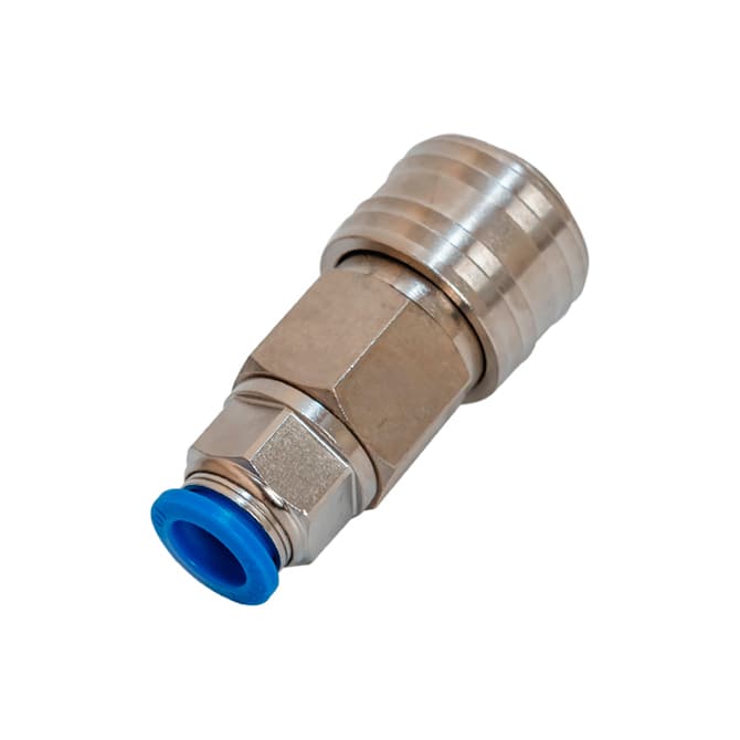 Розетка БРС европейская латунная цанговая SFPC-P-Е — фото 1