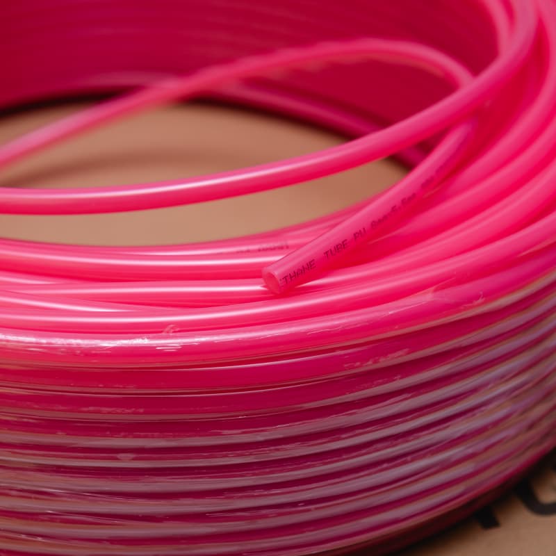 Трубка полиуретановая розовая PU 98 — фото 2