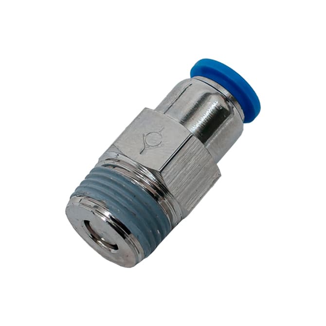 Обратный клапан комбинированный цанга-резьба CVPC — фото 1