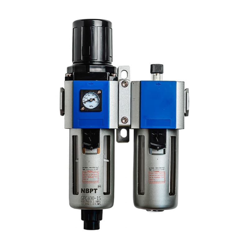Фильтр-регулятор с манометром (1,0) и лубрикатором серии GFC — фото 1