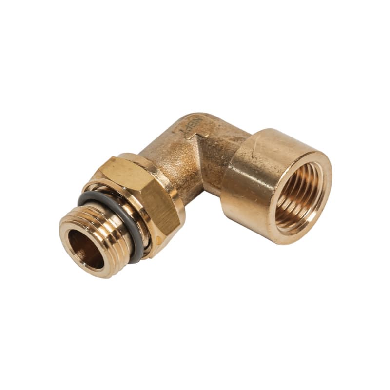 Фитинг латунный резьбовой L-образный JNWM — фото 1