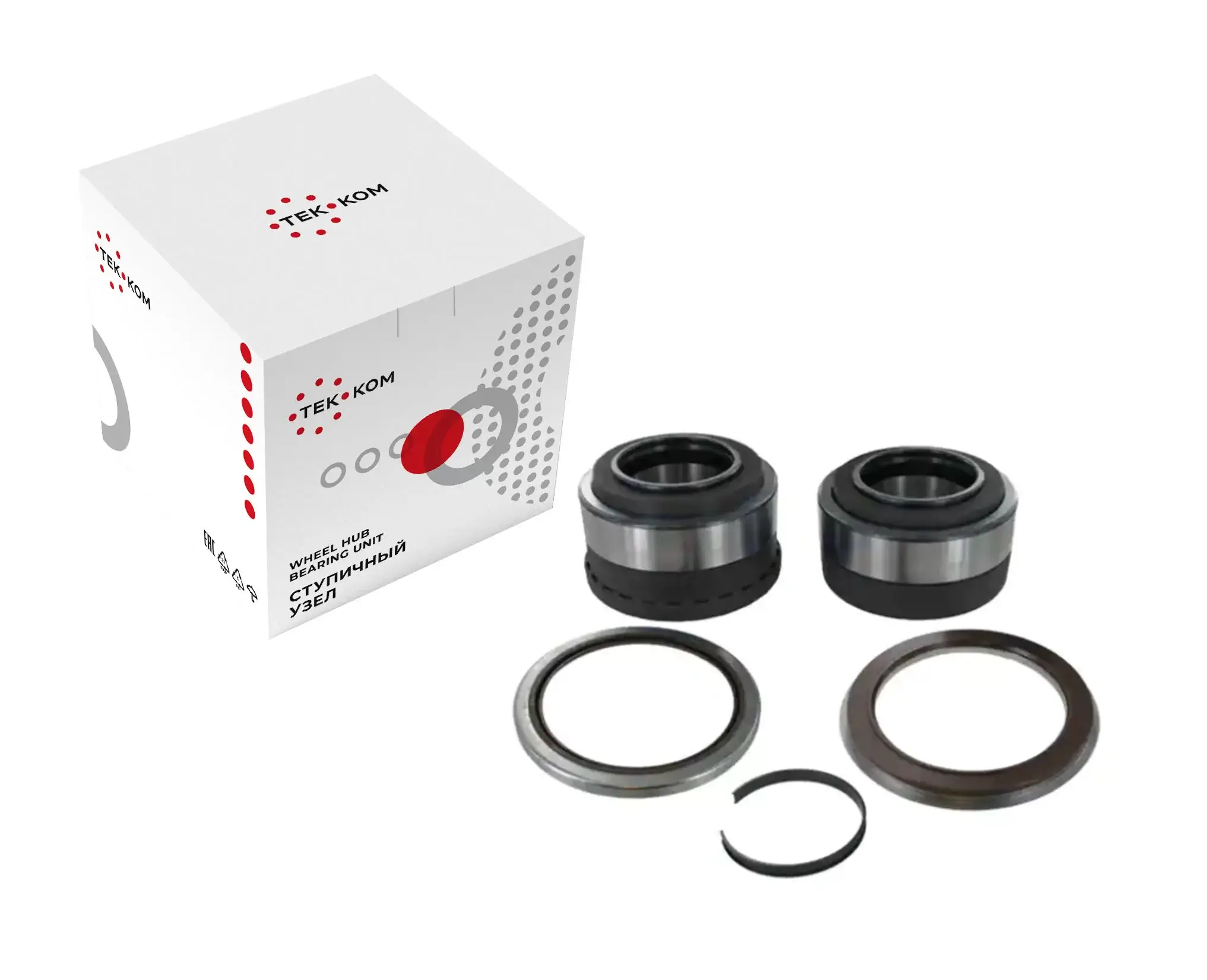 TKBA5429 РЕМКОМПЛЕКТ СТУПИЦЫ ПЕРЕДНИЙ DAF 69,8х70x119,7/124,7x48,82х61,22