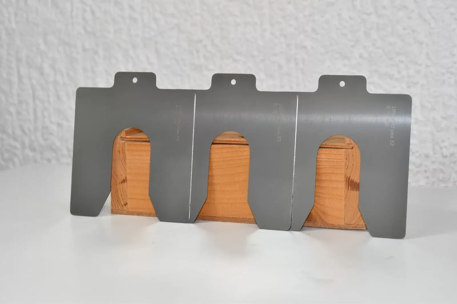 Набор пластин центровочных 50х50 паз 16 мм 110 штук