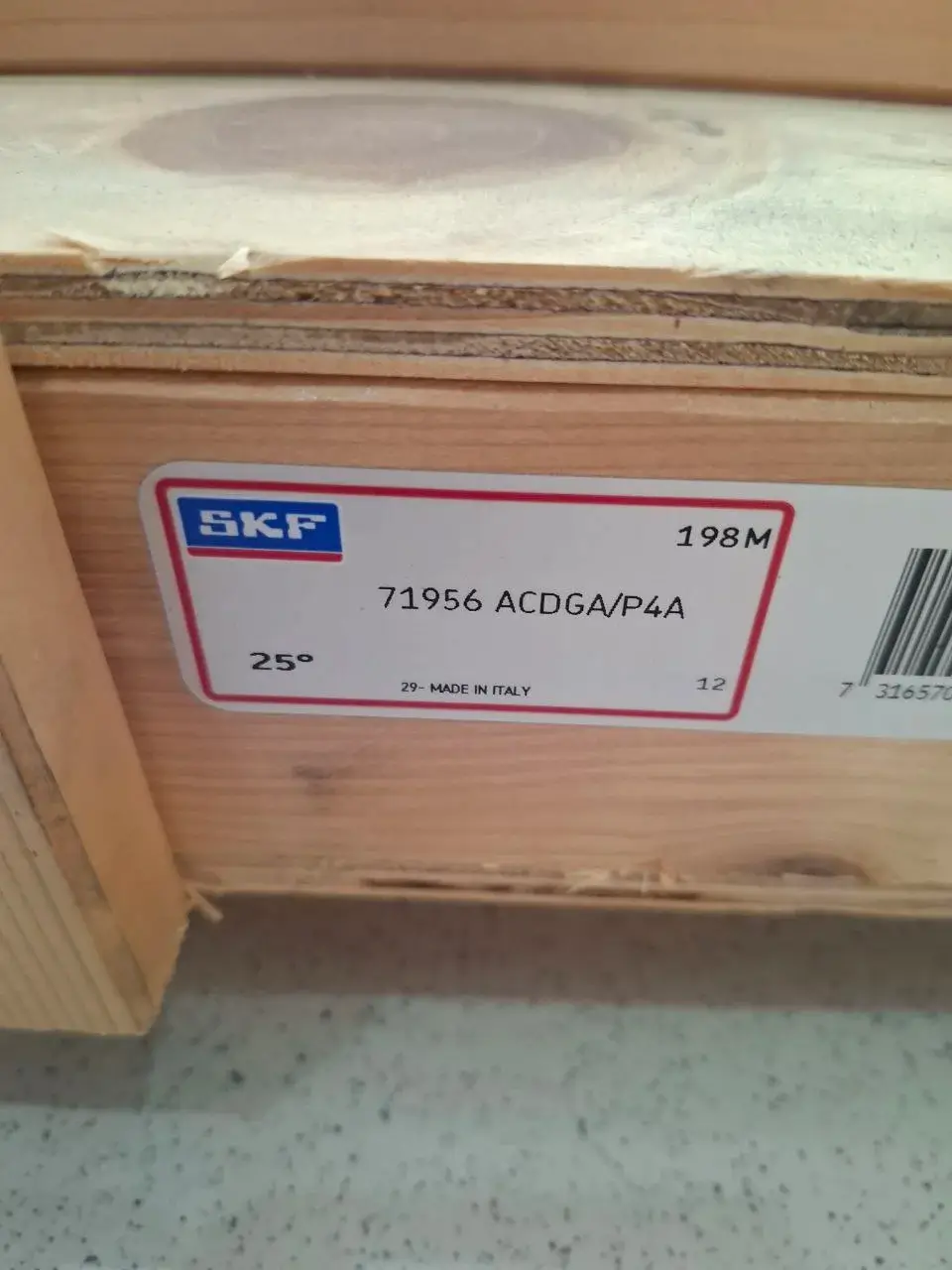 71956 ACDGA/P4A Прецизионный высокоточный подшипник SKF — фото 2